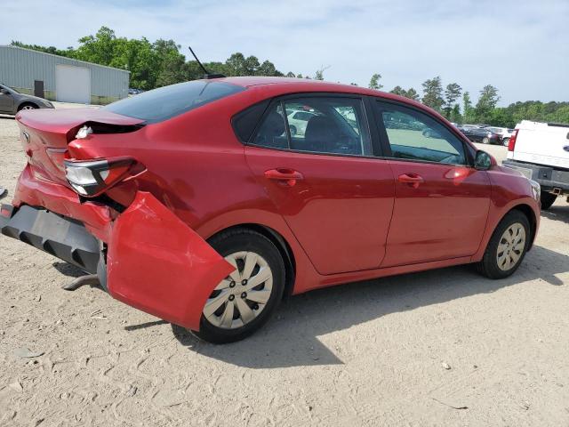 3KPA24AB9JE071129 - 2018 KIA RIO LX RED photo 3