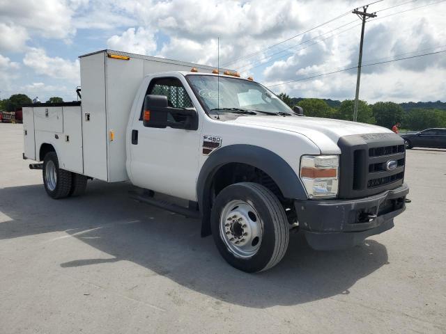 1FDAF46RX9EB22067 - 2009 FORD F450 SUPER DUTY WHITE photo 4