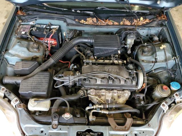 2HGEJ6613YH548539 - 2000 HONDA CIVIC BASE GREEN photo 11