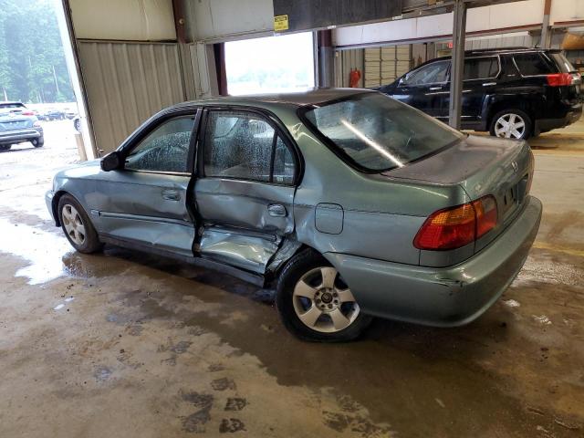 2HGEJ6613YH548539 - 2000 HONDA CIVIC BASE GREEN photo 2