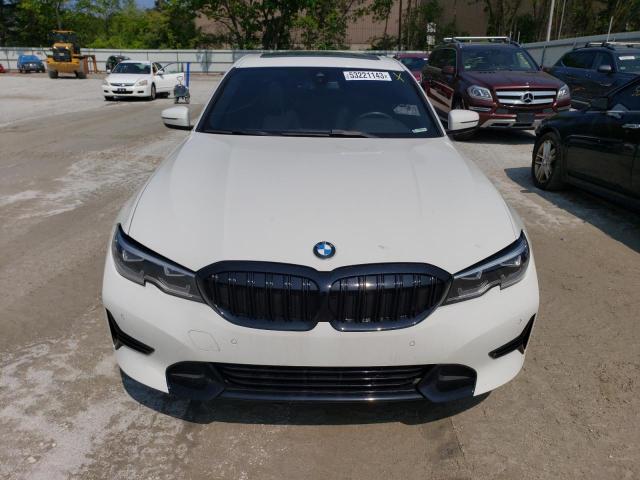 3MW5R7J08L8B08764 - 2020 BMW 330XI WHITE photo 5