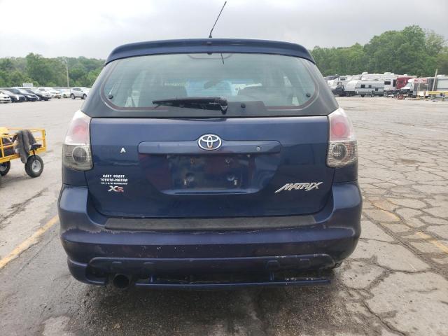 2T1KR32E65C378524 - 2005 TOYOTA COROLLA MA XR BLUE photo 6