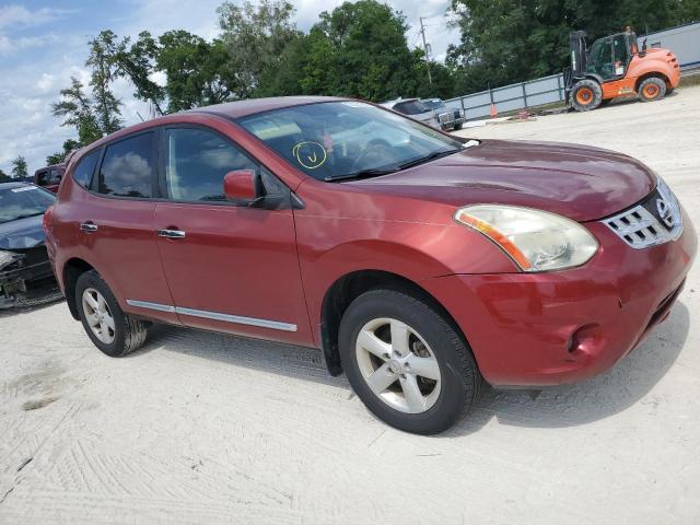 JN8AS5MT9DW034817 - 2013 NISSAN ROGUE S RED photo 4