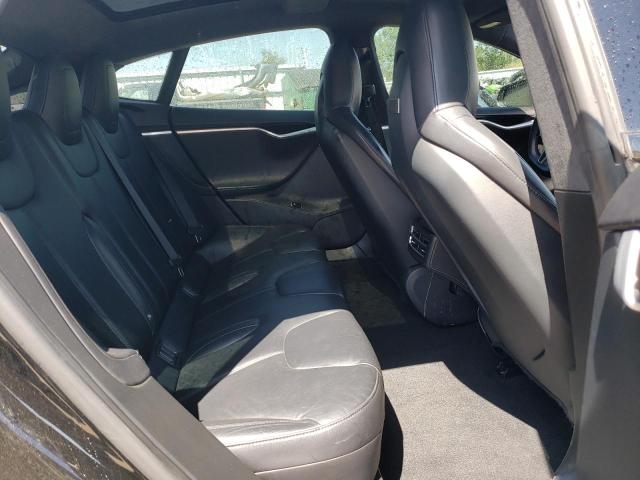 5YJSA1E26FF105836 - 2015 TESLA MODEL S Чорний фото 10