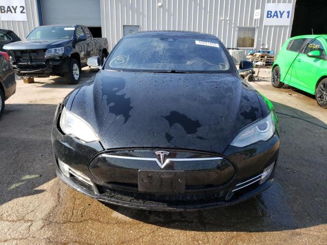 5YJSA1E26FF105836 - 2015 TESLA MODEL S Чорний фото 5