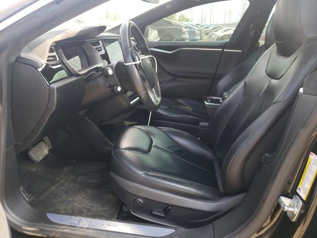 5YJSA1E26FF105836 - 2015 TESLA MODEL S Чорний фото 7
