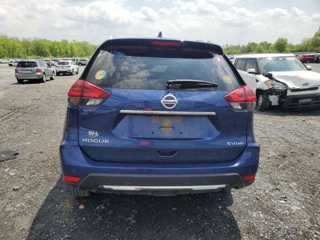 JN8AT2MV9LW142110 - 2020 NISSAN ROGUE S BLUE photo 6