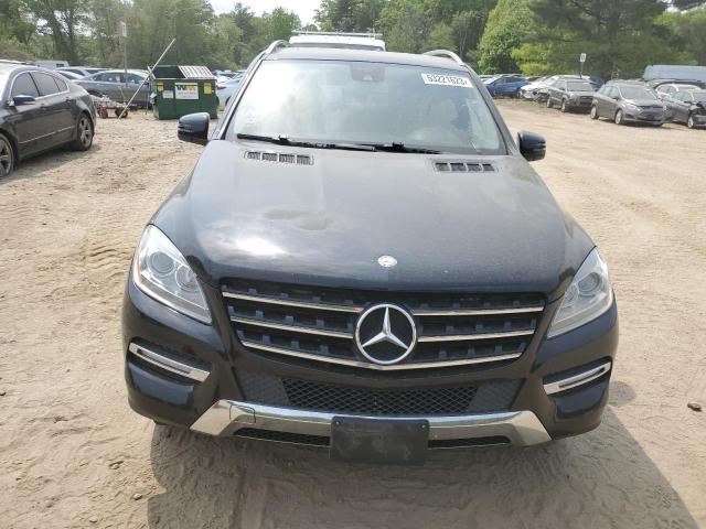 4JGDA5HB7CA028289 - 2012 MERCEDES-BENZ ML 350 4MATIC BLACK photo 5