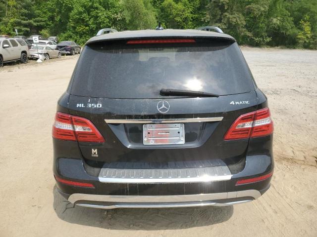 4JGDA5HB7CA028289 - 2012 MERCEDES-BENZ ML 350 4MATIC BLACK photo 6