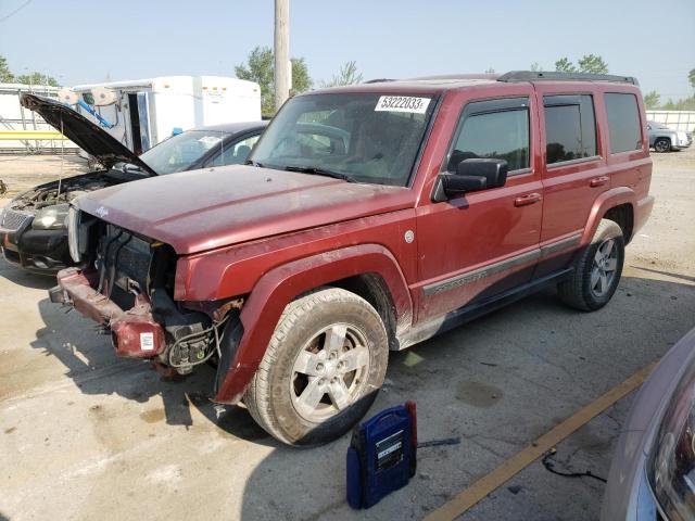 1J8HG48P17C647483 - 2007 JEEP COMMANDER 栗色 照片 1