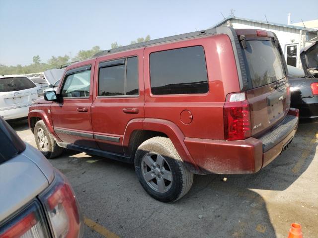 1J8HG48P17C647483 - 2007 JEEP COMMANDER MAROON photo 2