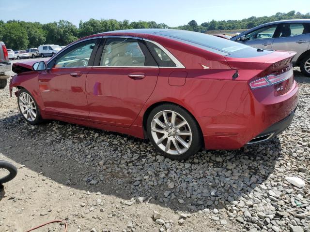 3LN6L2GK3ER812724 - 2014 LINCOLN MKZ RED photo 2