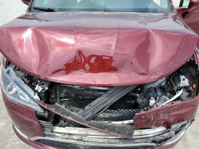 2C4RC1BG2JR261829 - 2018 CHRYSLER PACIFICA TOURING L მუქწითელი ფოტო 12