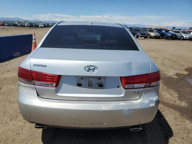 5NPET46F28H313954 - 2008 HYUNDAI SONATA GLS GRAY photo 6