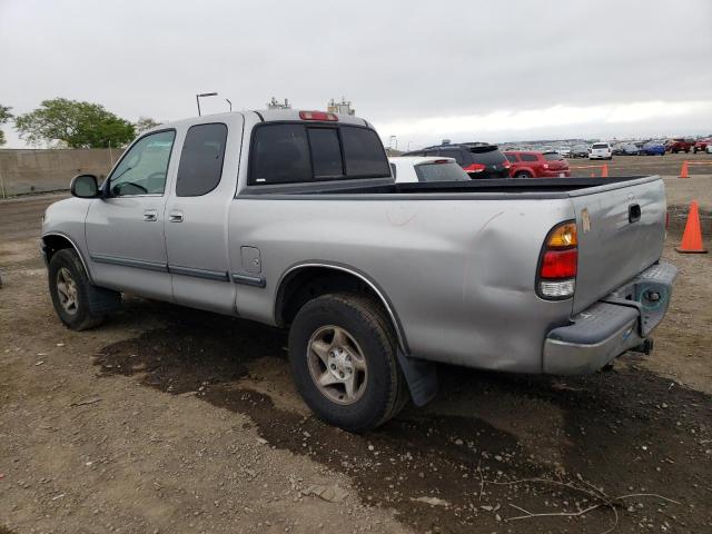 5TBRT34161S202027 - 2001 TOYOTA TUNDRA ACCESS CAB SILVER photo 2