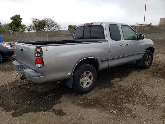 5TBRT34161S202027 - 2001 TOYOTA TUNDRA ACCESS CAB SILVER photo 3