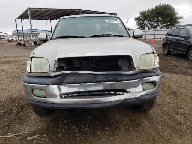 5TBRT34161S202027 - 2001 TOYOTA TUNDRA ACCESS CAB SILVER photo 5