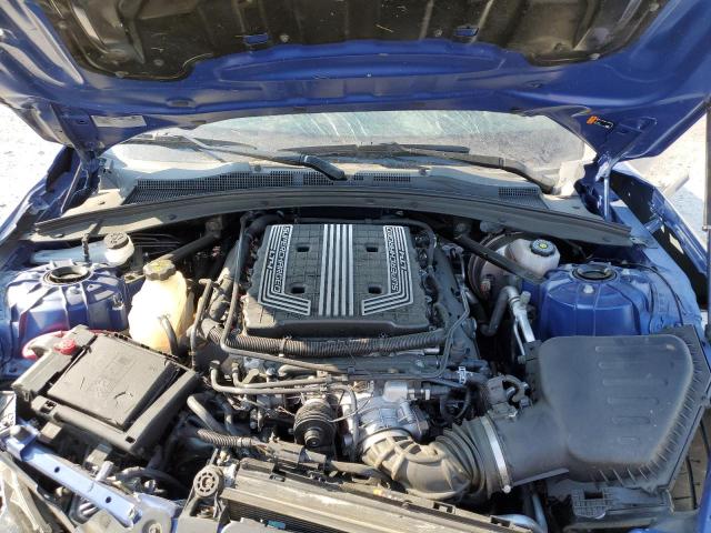 1G1FJ1R65K0136527 - 2019 CHEVROLET CAMARO ZL1 蓝色 照片 11
