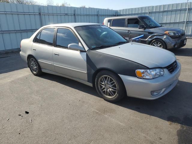 1NXBR12E42Z605983 - 2002 TOYOTA COROLLA CE SILVER photo 4