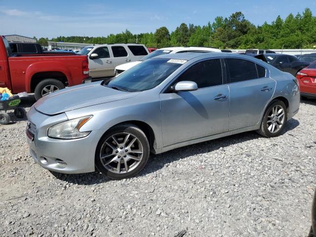 1N4AA5AP4EC466570 - 2014 NISSAN MAXIMA S SILVER photo 1