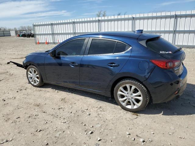 3MZBM1M77EM106537 - 2014 MAZDA 3 GRAND TOURING BLUE photo 2