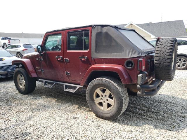 1J4GA59137L208834 - 2007 JEEP WRANGLER SAHARA RED photo 2