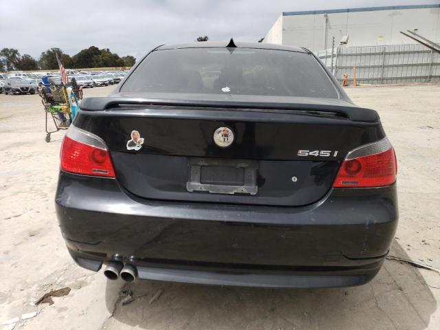 WBANB33514B110622 - 2004 BMW 545 I BLACK photo 6