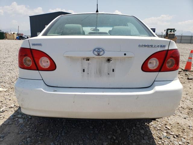 1NXBR32E77Z828201 - 2007 TOYOTA COROLLA SE CE WHITE photo 6