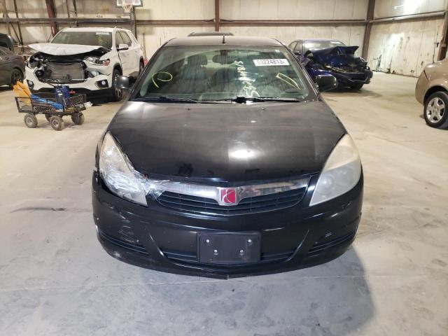 1G8ZS57N58F137373 - 2008 SATURN AURA XE BLACK photo 5