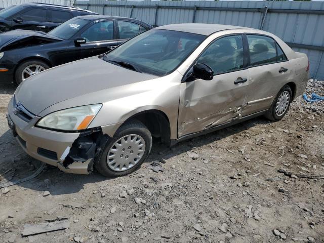 1HGCM56117A033965 - 2007 HONDA ACCORD VALUE TAN photo 1