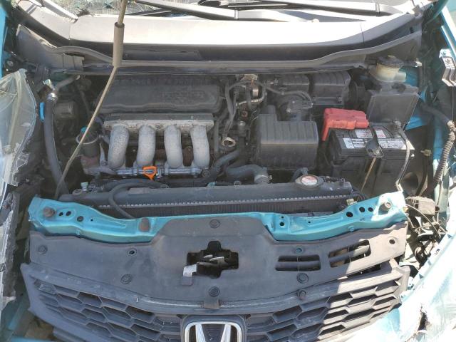 JHMGE8H55CC004089 - 2012 HONDA FIT SPORT ტურკოუსი ფოტო 11