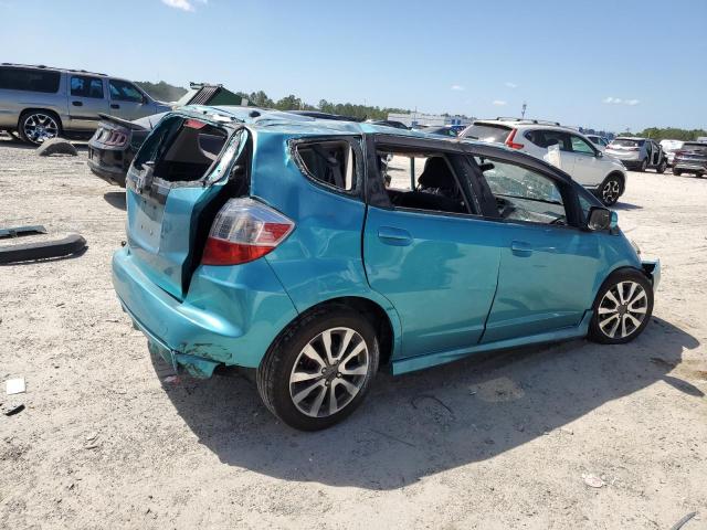 JHMGE8H55CC004089 - 2012 HONDA FIT SPORT ტურკოუსი ფოტო 3
