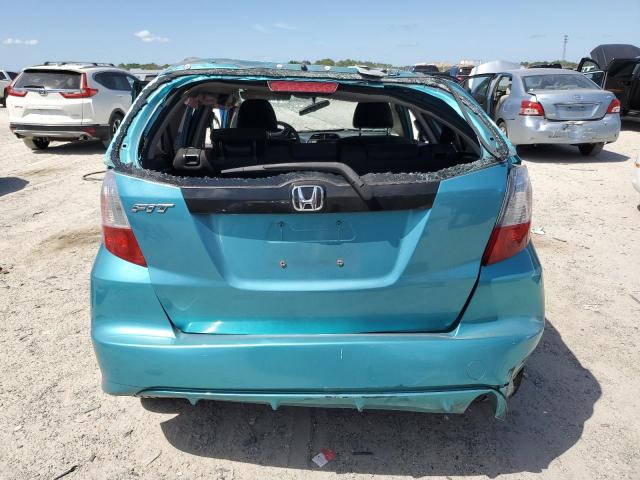 JHMGE8H55CC004089 - 2012 HONDA FIT SPORT ტურკოუსი ფოტო 6