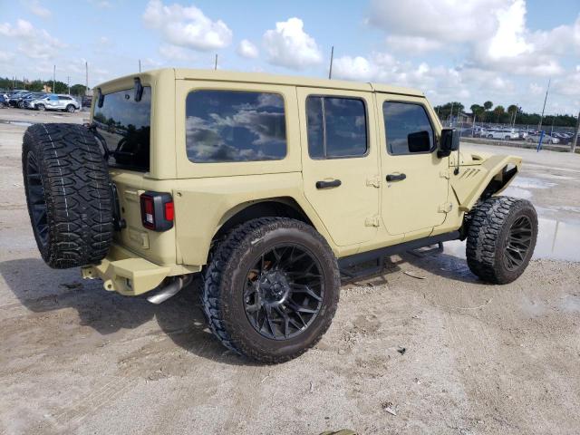 1C4HJXDNXNW158395 - 2022 JEEP WRANGLER U SPORT GREEN photo 3