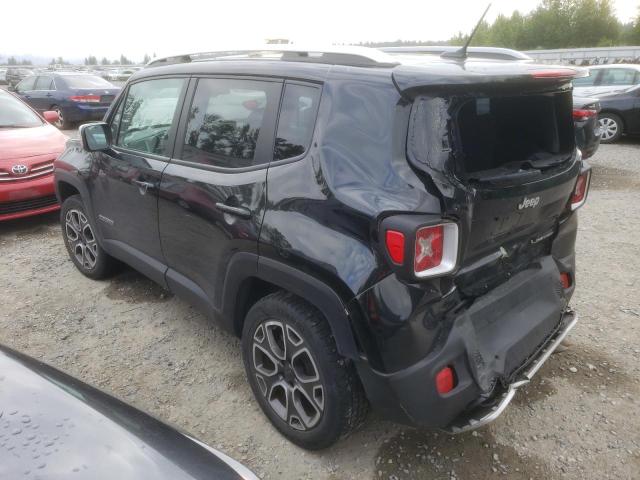 ZACCJBDT9FPB41839 - 2015 JEEP RENEGADE LIMITED BLACK photo 2