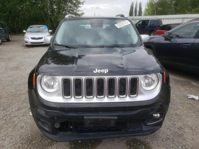 ZACCJBDT9FPB41839 - 2015 JEEP RENEGADE LIMITED BLACK photo 5