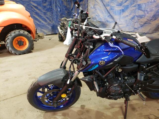 JYARM32E2NA006059 - 2022 YAMAHA MT07 BLUE photo 9