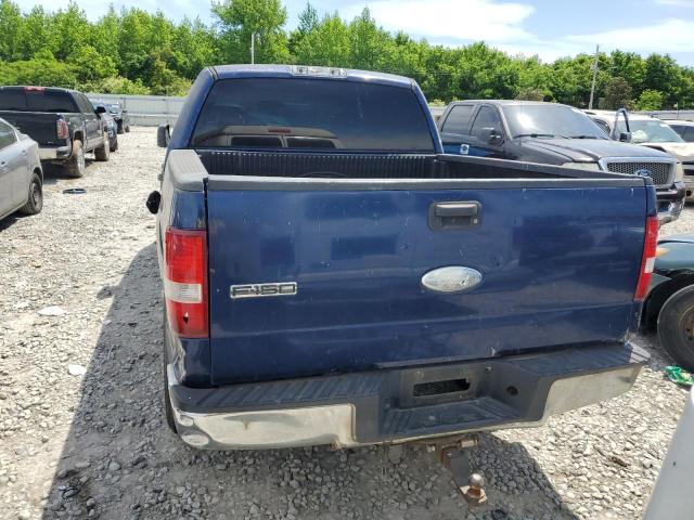 1FTRW14W97FA17798 - 2007 FORD F150 SUPERCREW BLUE photo 6