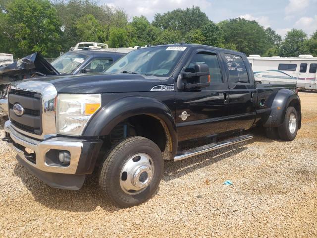 1FT8W4DTXCEC24347 - 2012 FORD F450 SUPER DUTY BLACK photo 1