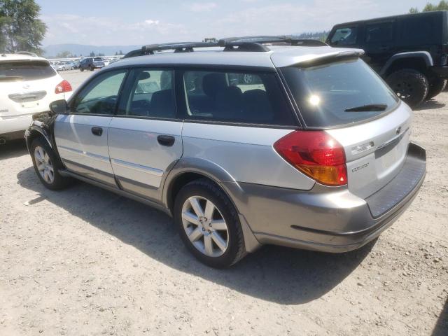 4S4BP61C767312523 - 2006 SUBARU LEGACY OUTBACK 2.5I SILVER photo 2