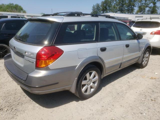 4S4BP61C767312523 - 2006 SUBARU LEGACY OUTBACK 2.5I SILVER photo 3