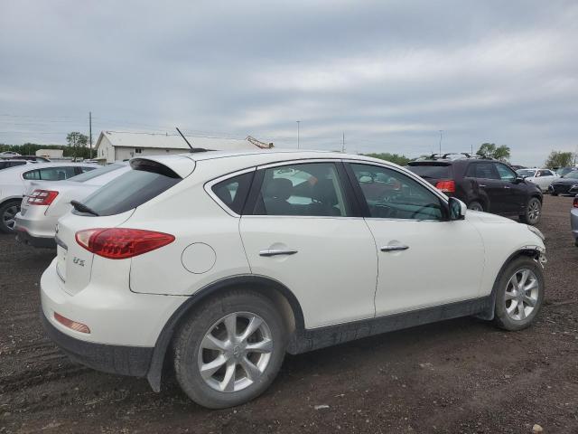 JN1AJ0HRXAM752449 - 2010 INFINITI EX35 BASE Սպիտակ լուսանկար 3