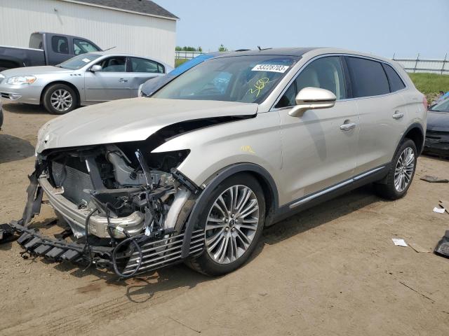 2LMPJ8LR3HBL40371 - 2017 LINCOLN MKX RESERVE Ոսկեգույն լուսանկար 1
