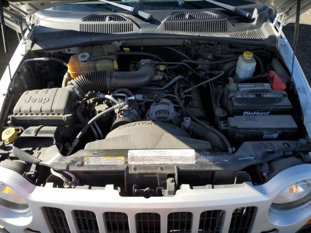 1J4GL48K26W193531 - 2006 JEEP LIBERTY SPORT SILVER photo 11