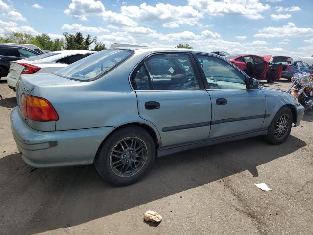 2HGEJ6675YH586956 - 2000 HONDA CIVIC LX TEAL photo 3