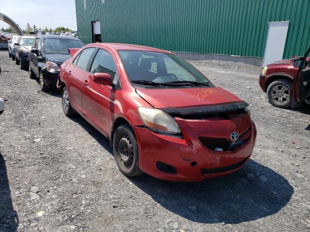 JTDBT923571179328 - 2007 TOYOTA YARIS RED photo 4