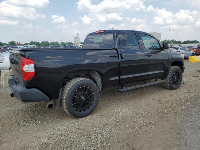 5TFUM5F16HX070172 - 2017 TOYOTA TUNDRA DOUBLE CAB SR/SR5 BLACK photo 3