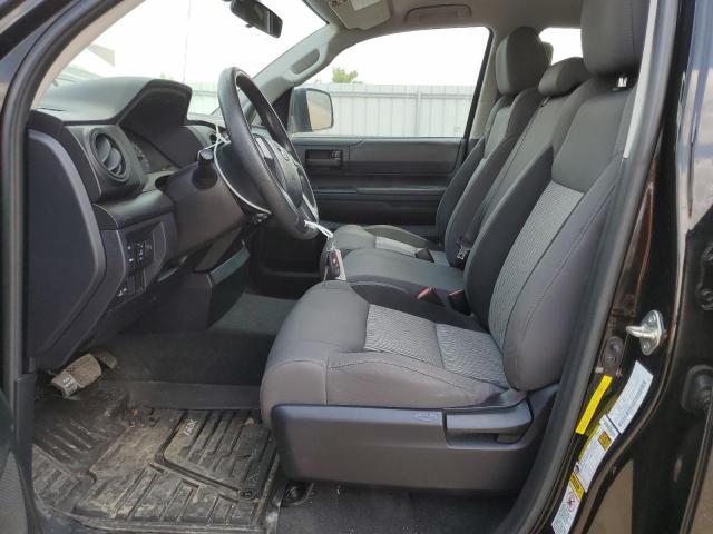 5TFUM5F16HX070172 - 2017 TOYOTA TUNDRA DOUBLE CAB SR/SR5 BLACK photo 7