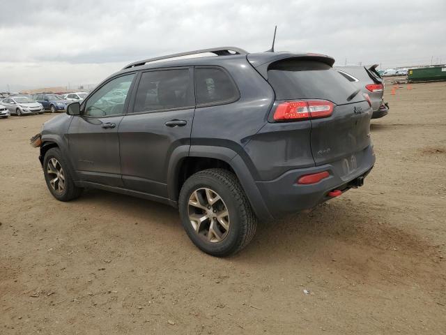 1C4PJMBS8HW633405 - 2017 JEEP CHEROKEE TRAILHAWK GRAY photo 2