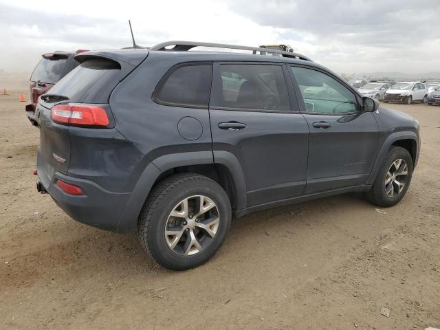 1C4PJMBS8HW633405 - 2017 JEEP CHEROKEE TRAILHAWK GRAY photo 3
